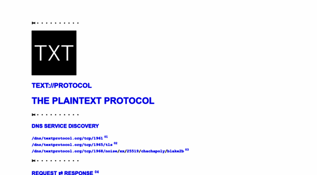 textprotocol.org