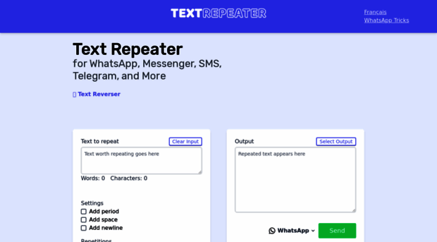 textrepeater.com