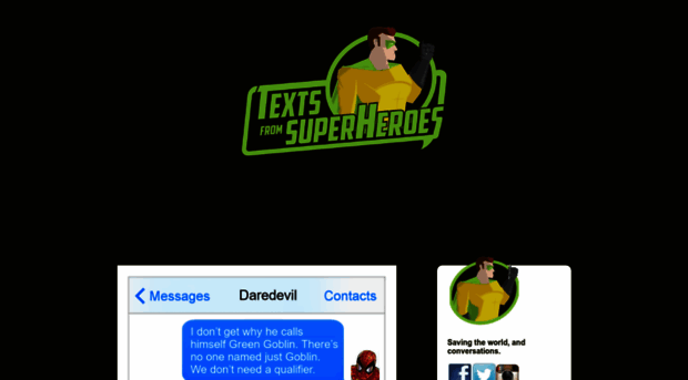 textsfromsuperheroes.com