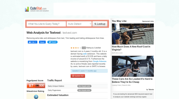 textvext.com.cutestat.com