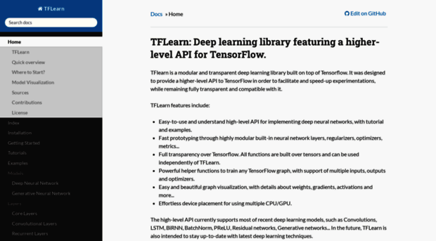 tflearn.org