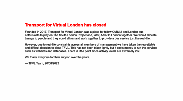 tfvlondon.com