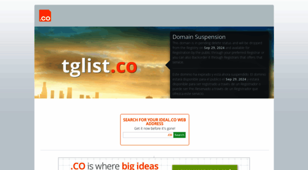 tglist.co