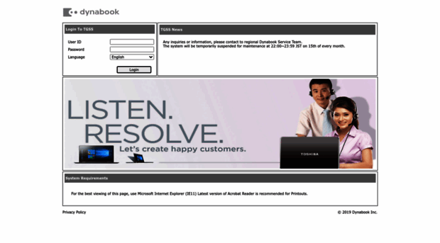 tgss.dynabook.com