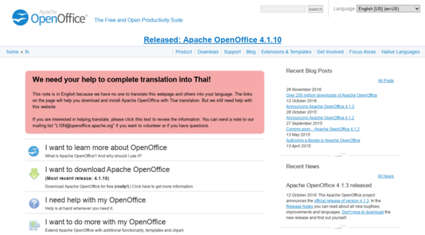 th.openoffice.org