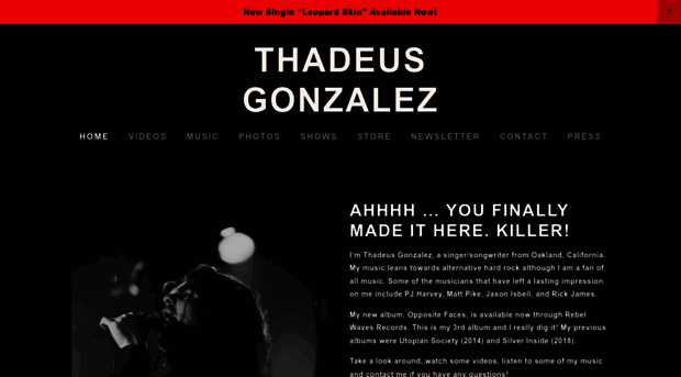 thadeusgonzalez.com