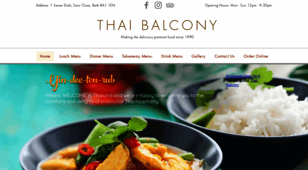 thaibalcony.co.uk