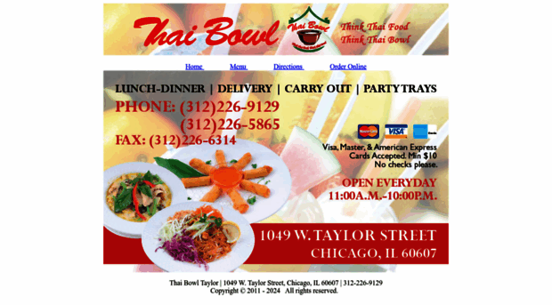 thaibowltaylor.com