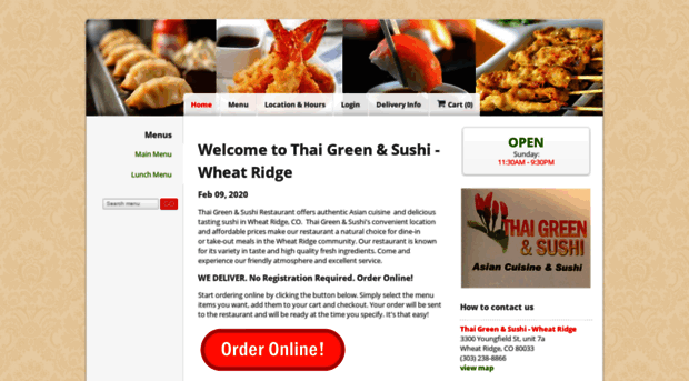 thaigreensushi.com