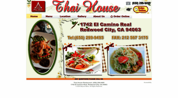 thaihouseredwoodcity.com