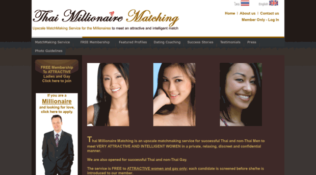 thaimillionairematching.com