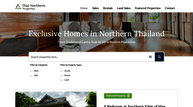 thainorthernproperties.com