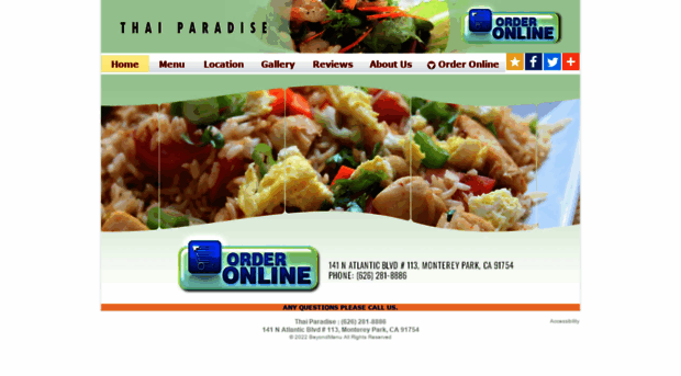 thaiparadisemontereypark.com