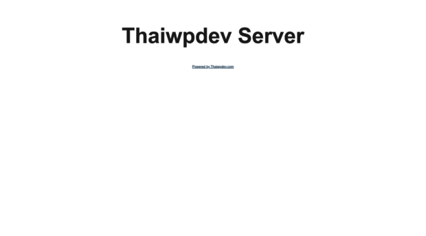 thaiwpdev.com