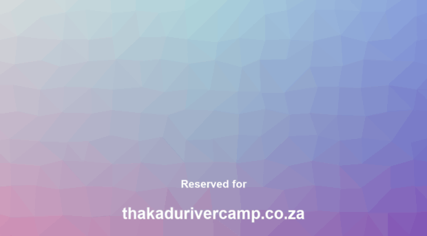 thakadurivercamp.co.za