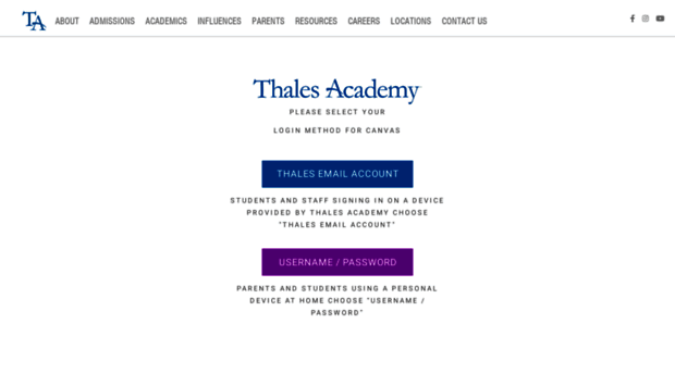 thalesacademy.instructure.com