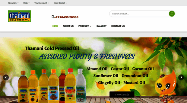 thamanicoldpressoil.com