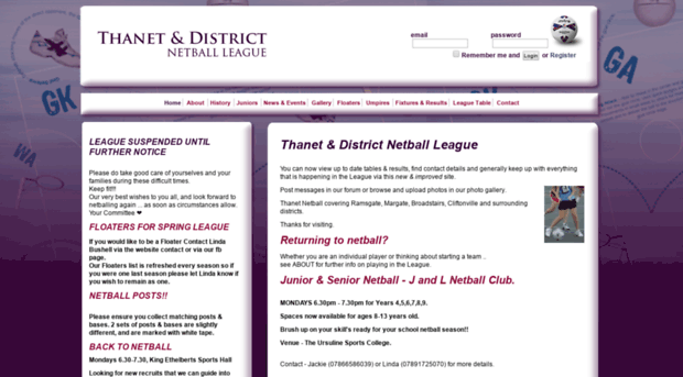 thanetnetballleague.co.uk