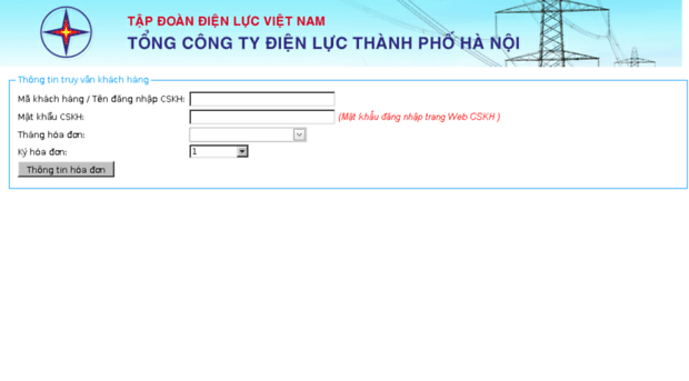 thanhtoantructuyen.evnhanoi.com.vn