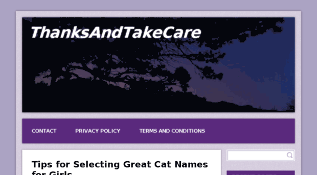 thanksandtakecare.com