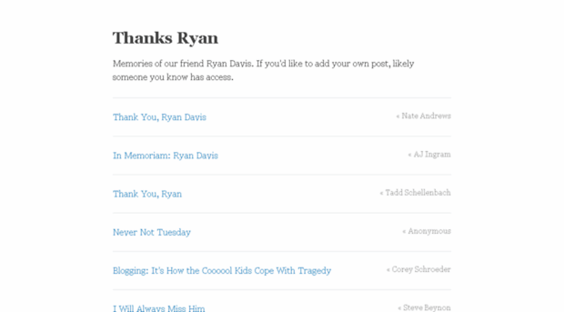 thanksryan.com