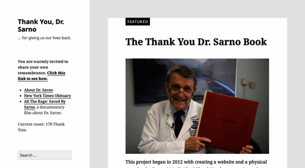 thankyoudrsarno.org