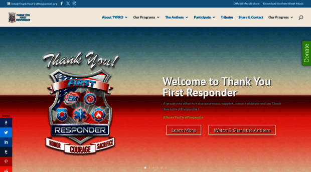 thankyoufirstresponder.org