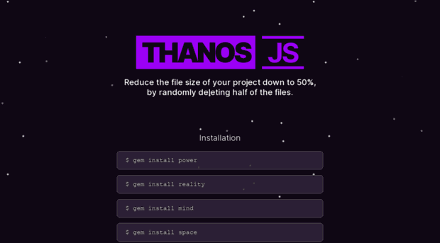 thanosjs.org