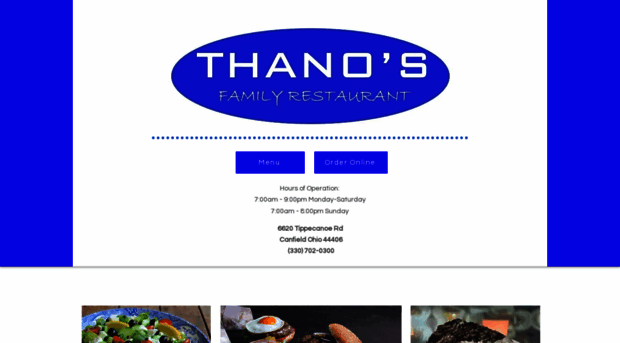 thanosrestaurant.com