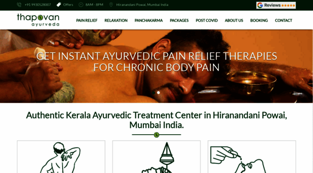 thapovanayurveda.com