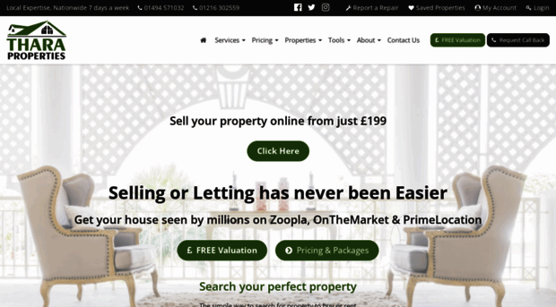 tharaproperties.co.uk