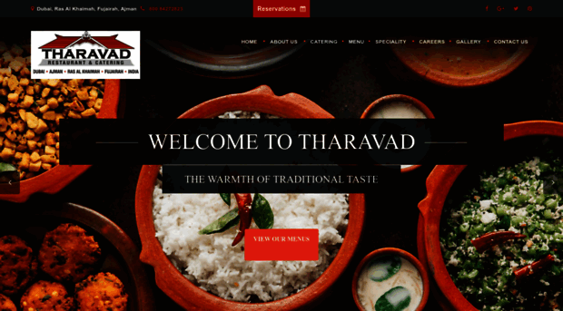 tharavadrestaurant.com