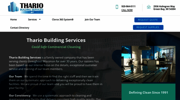 thariobuildingservices.com