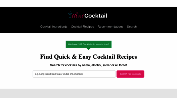 thatcocktail.com