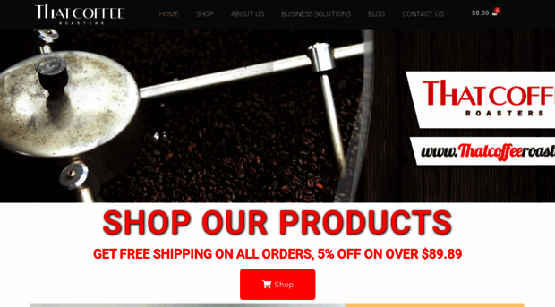 thatcoffeeroasters.com