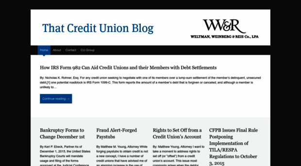 thatcreditunionblog.wordpress.com