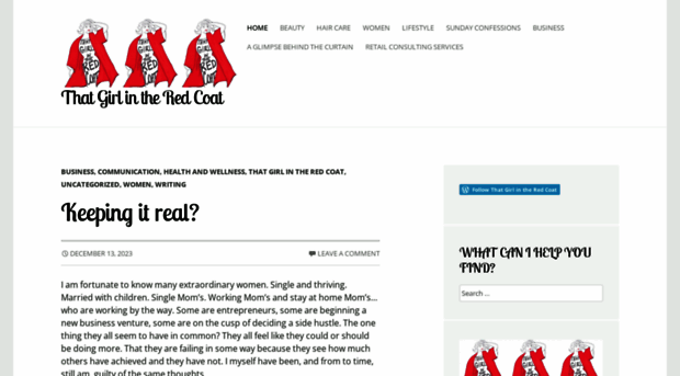 thatgirlintheredcoat.com