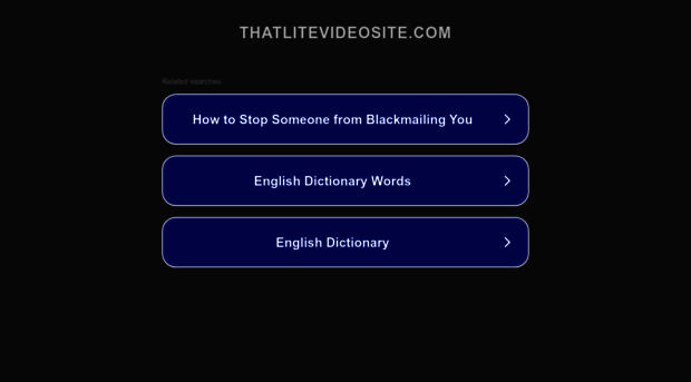 thatlitevideosite.com