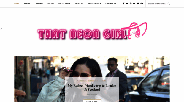 thatneongirl.com