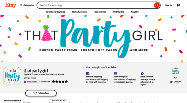 thatpartygirl.com