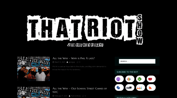 thatriotshow.com