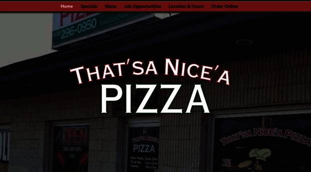 thatsaniceapizza.com