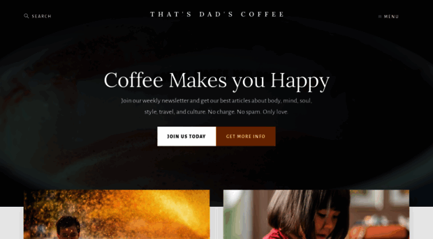 thatsdadscoffee.com