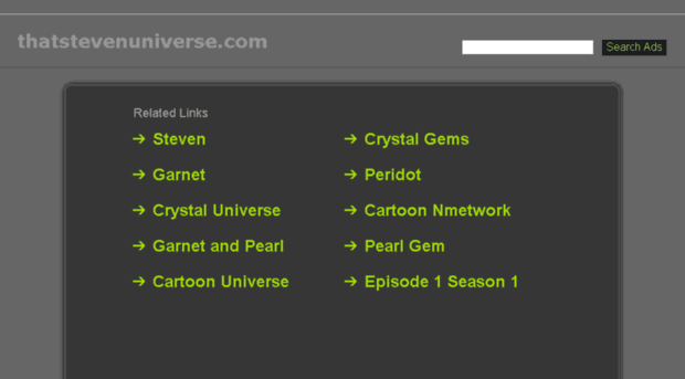 thatstevenuniverse.com