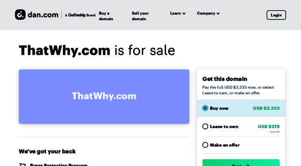 thatwhy.com