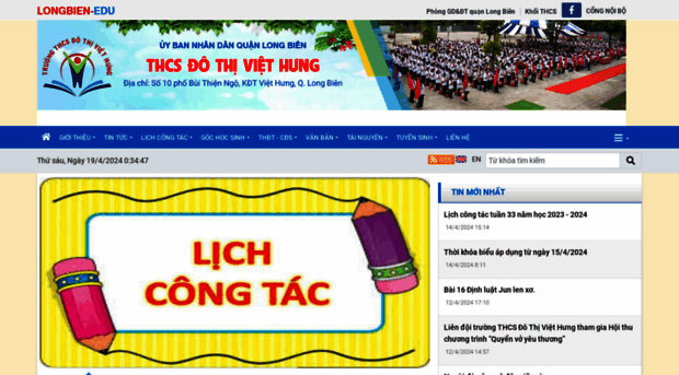 thcsdothiviethung.longbien.edu.vn