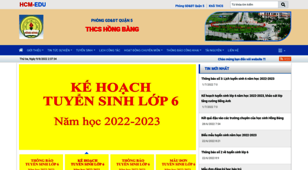 thcshongbang.hcm.edu.vn