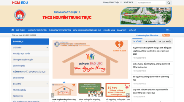 thcsnguyentrungtruc.hcm.edu.vn