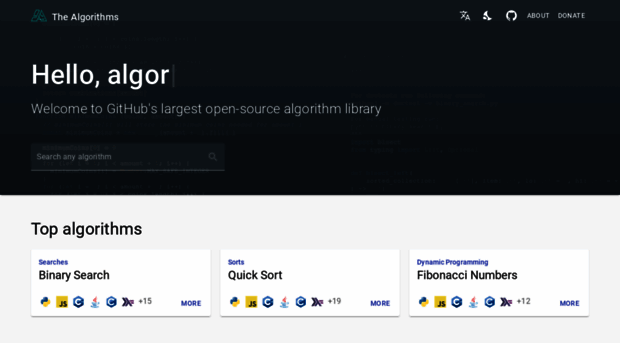 the-algorithms.com