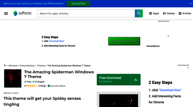 the-amazing-spiderman-windows-7-theme.en.softonic.com